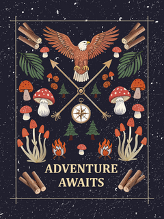 Adventure Awaits - Woven Blanket